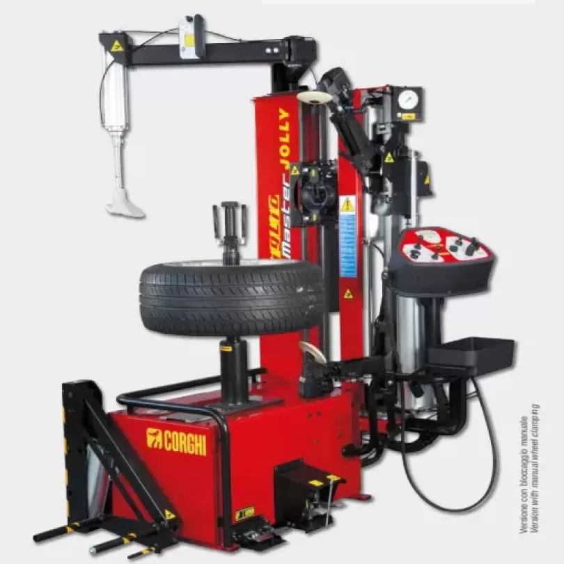 ARTIGLIO MASTER JOLLY - TYRE CHANGER with bead pressing tool BPT and lifter